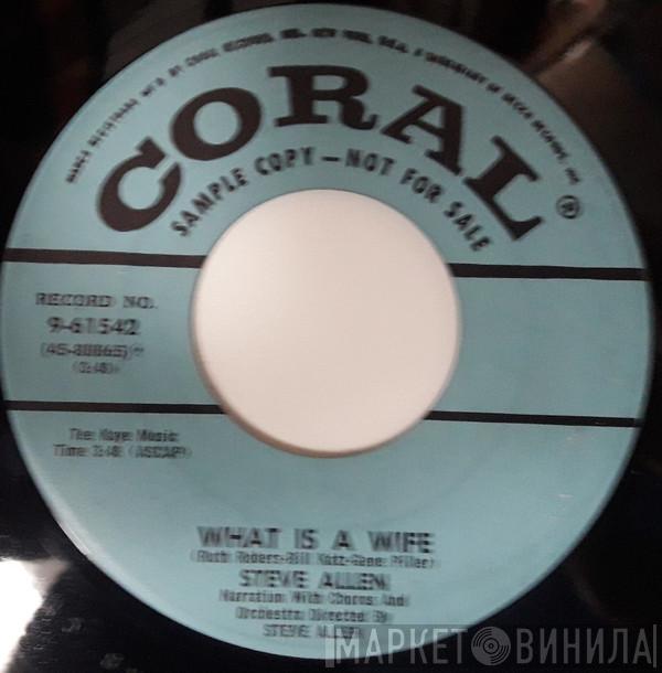  Steve Allen   - Memories Of You / What Is A Wife