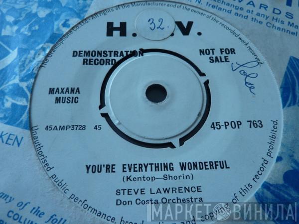 Steve Lawrence  - You're Everything Wonderful