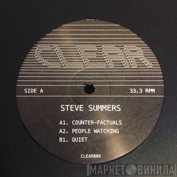 Steve Summers  - Counter-Factuals