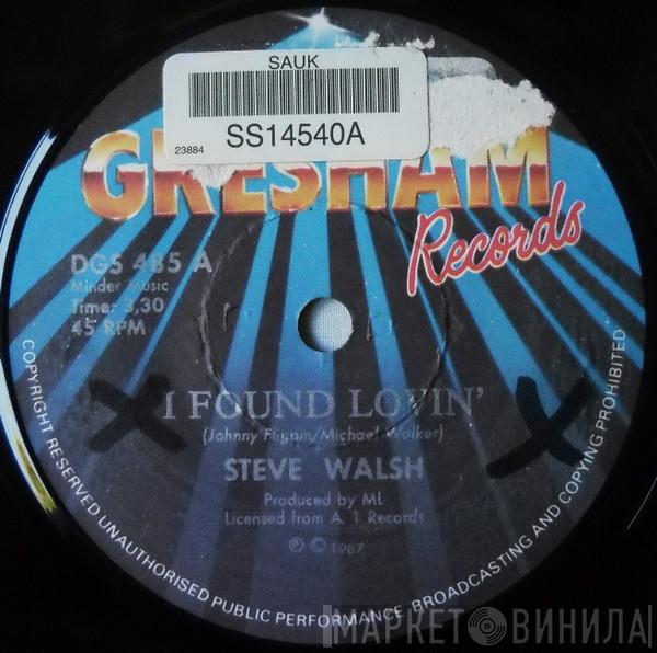  Steve Walsh   - I Found Lovin'
