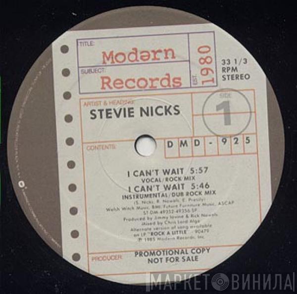  Stevie Nicks  - I Can't Wait