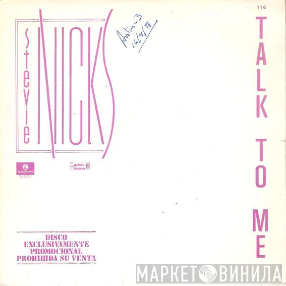  Stevie Nicks  - Talk To Me