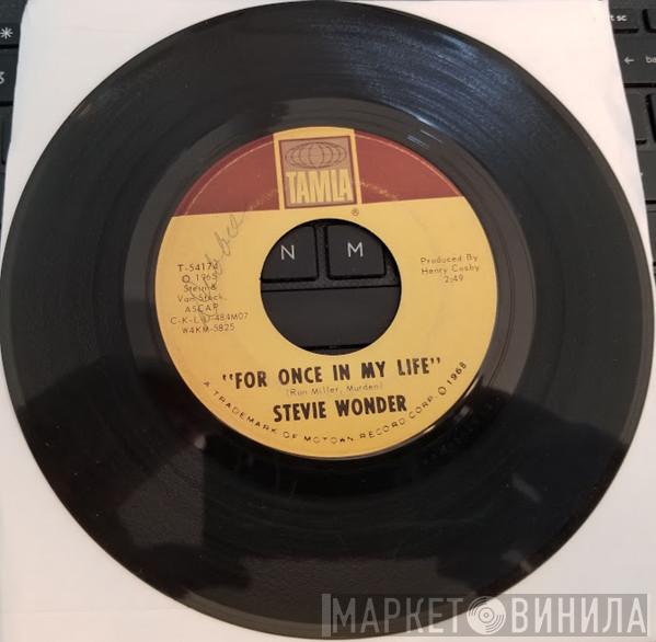  Stevie Wonder  - For Once In My Life / Angie Girl
