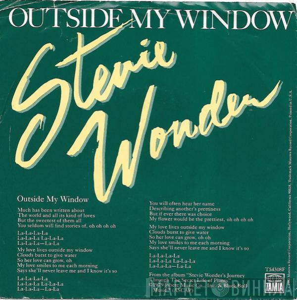  Stevie Wonder  - Outside My Window / Same Old Story