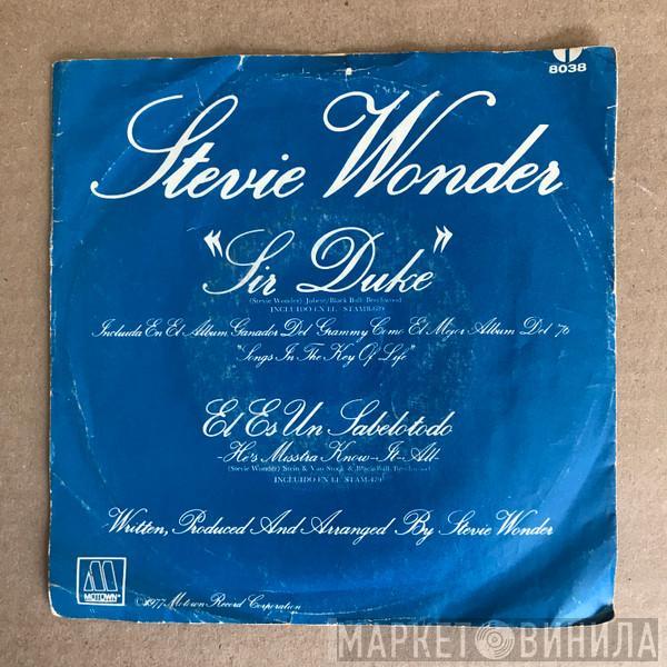  Stevie Wonder  - Sir Duke / El Es Un Sabelotodo