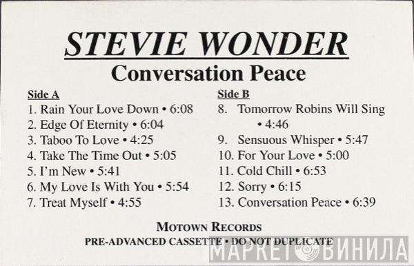  Stevie Wonder  - Conversation Peace