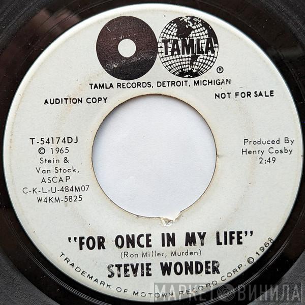  Stevie Wonder  - For Once In My Life