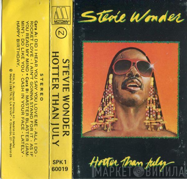  Stevie Wonder  - Hotter Than July
