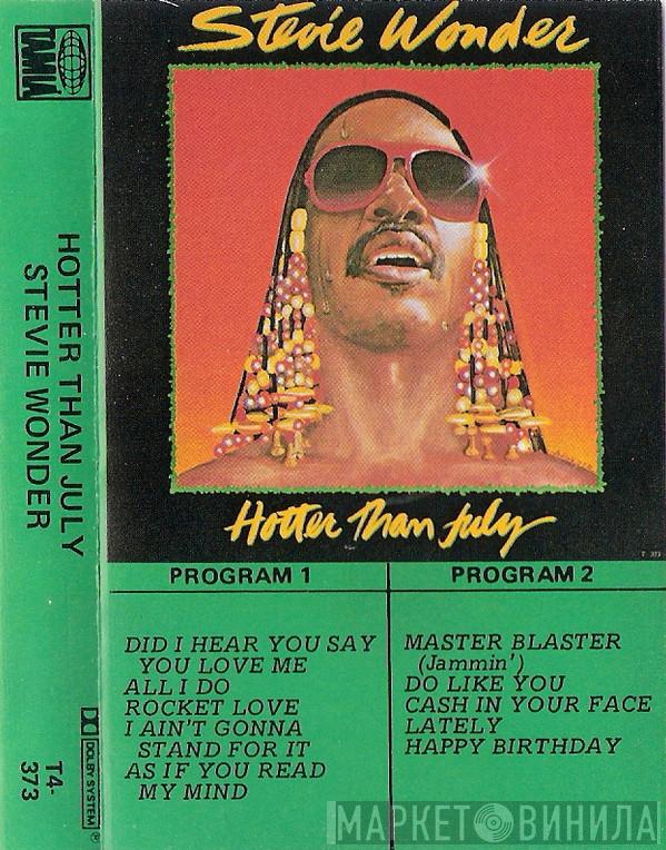  Stevie Wonder  - Hotter Than July