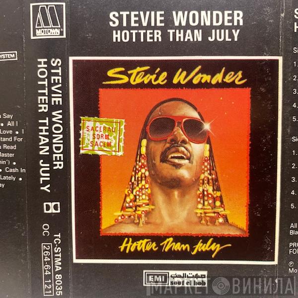  Stevie Wonder  - Hotter Than July