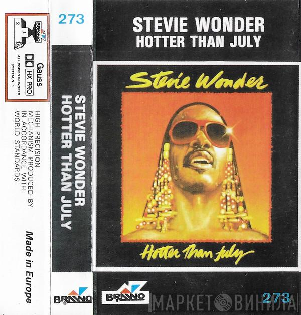  Stevie Wonder  - Hotter Than July