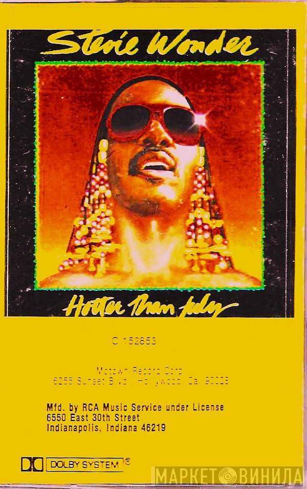  Stevie Wonder  - Hotter Than July