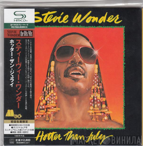  Stevie Wonder  - Hotter Than July