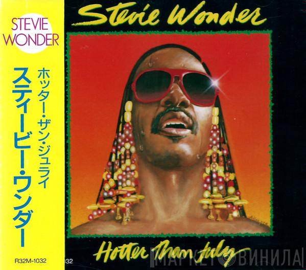  Stevie Wonder  - Hotter Than July
