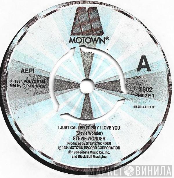 Stevie Wonder  - I Just Called To Say I Love You