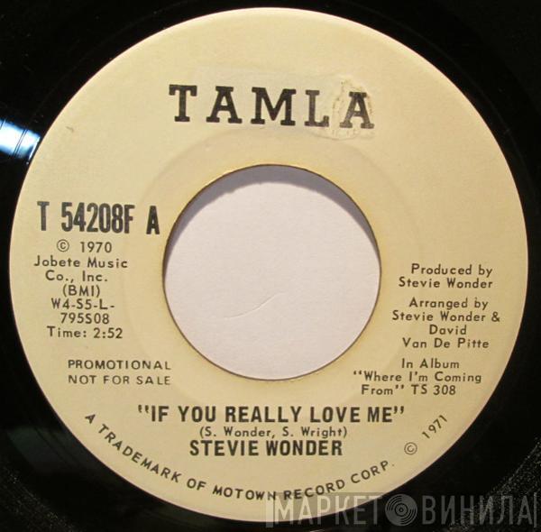  Stevie Wonder  - If You Really Love Me