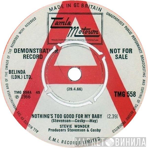  Stevie Wonder  - Nothing's Too Good For My Baby