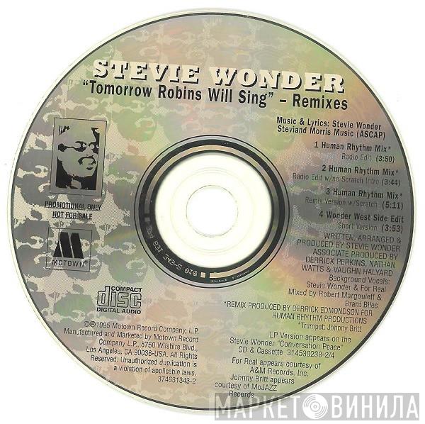  Stevie Wonder  - Tomorrow Robins Will Sing (Remixes)