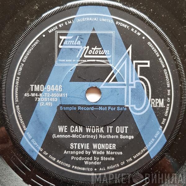  Stevie Wonder  - We Can Work It Out
