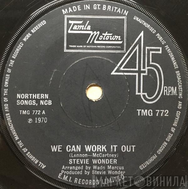 Stevie Wonder - We Can Work It Out
