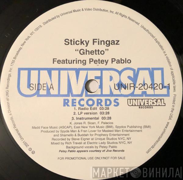 Sticky Fingaz, Petey Pablo, Columbo The Shining Star - Ghetto / Licken Off In Hip-Hop
