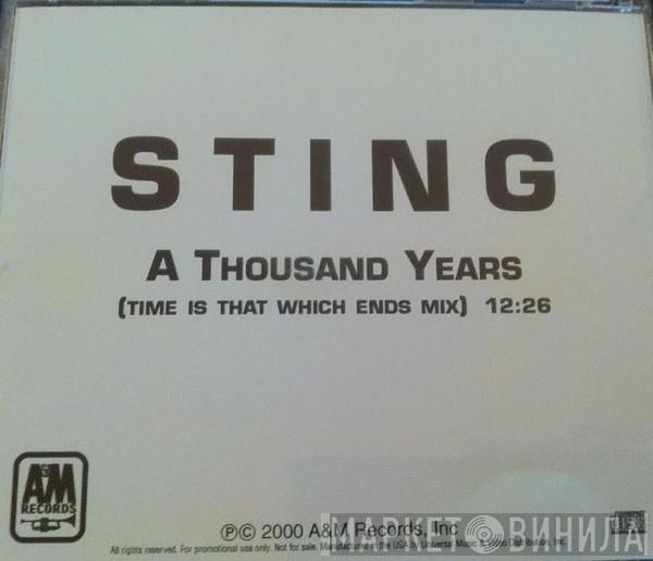  Sting  - A Thousand Years