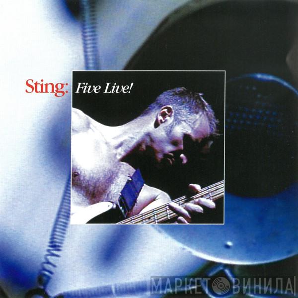  Sting  - Five Live!