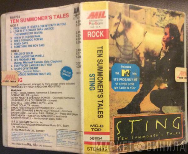  Sting  - Ten Summoner's Tales