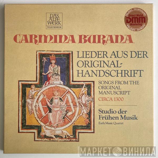  Studio Der Frühen Musik  - Carmina Burana (Lieder Aus Der Original-Handschrift)