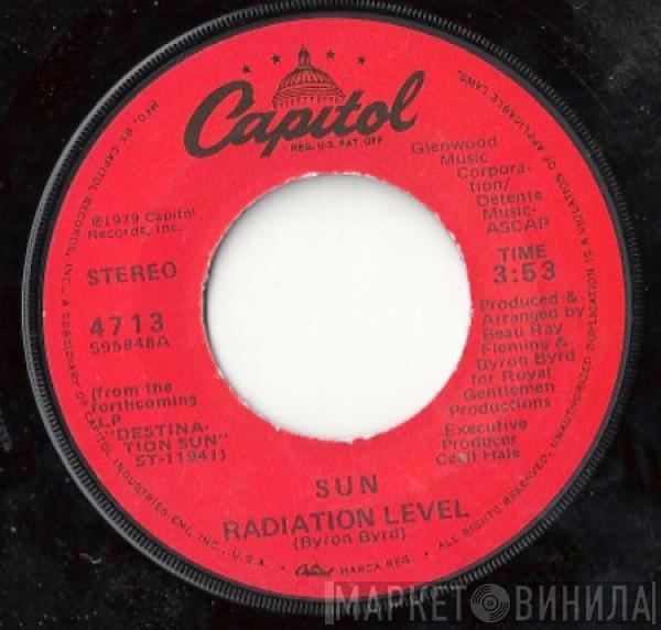Sun  - Radiation Level