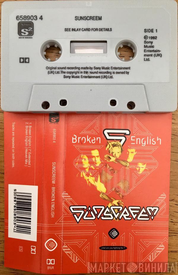  Sunscreem  - Broken English