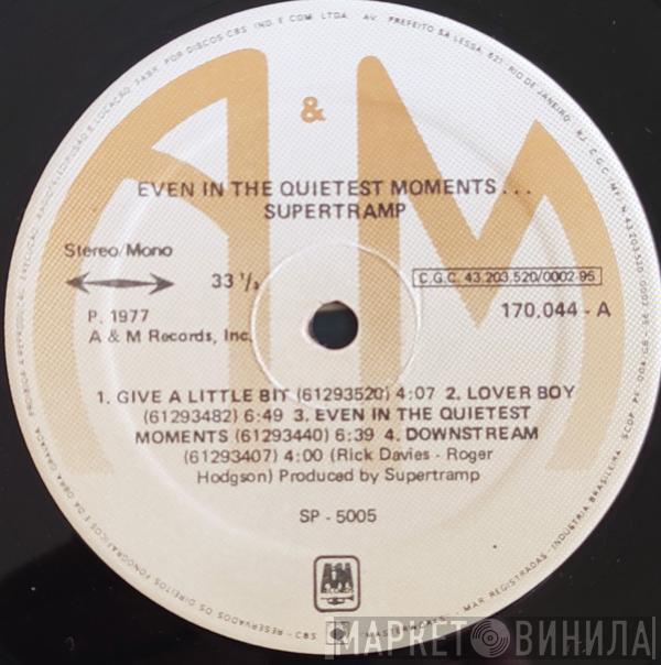  Supertramp  - Even In The Quietest Moments...