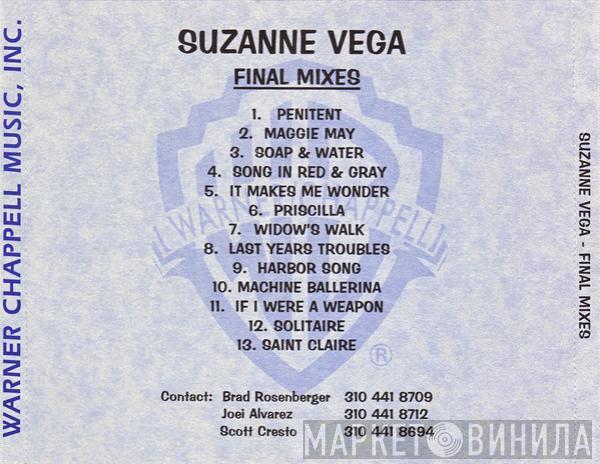  Suzanne Vega  - Final Mixes