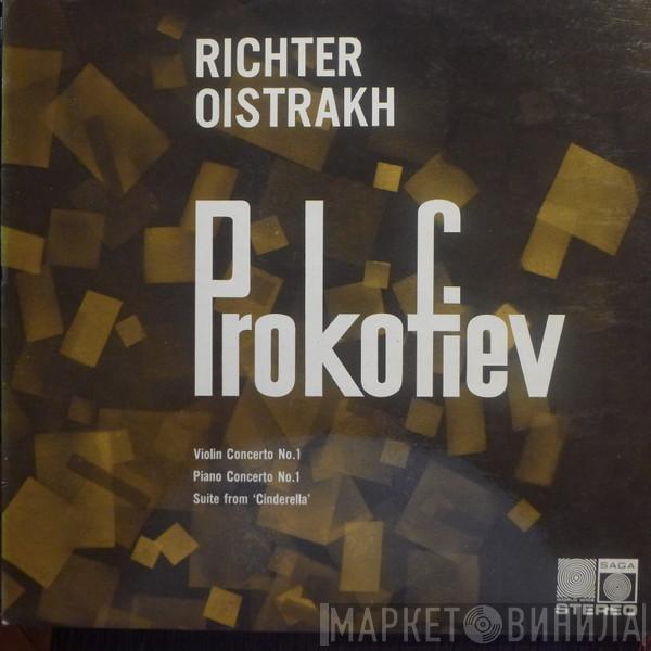 Sviatoslav Richter, David Oistrach, Sergei Prokofiev - Violin Concerto No. 1 / Piano Concerto No.1 / Suite From 'Cinderella'