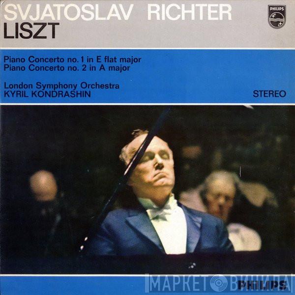Sviatoslav Richter, Franz Liszt, Kiril Kondrashin - Piano Concerto No. 1 In E Flat Major · Piano Concerto No. 2 In A Major