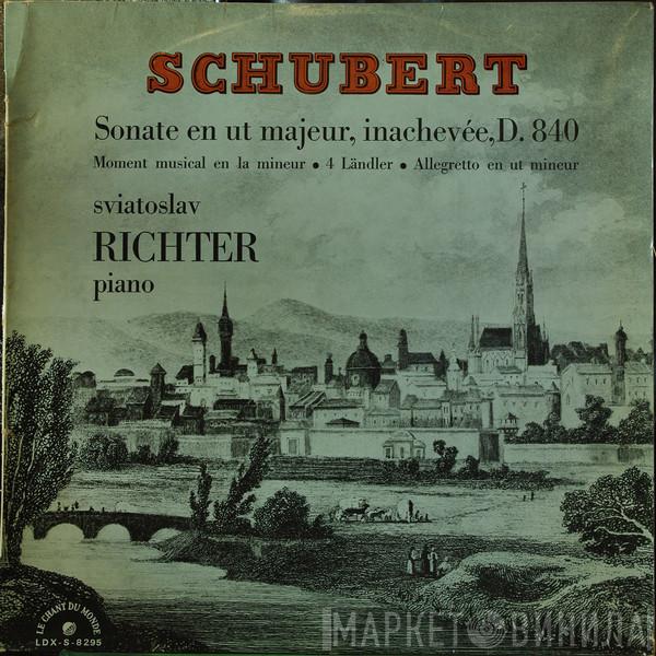 - Sviatoslav Richter  Franz Schubert  - Sonate En Ut Majeur, Inachevée, D.840