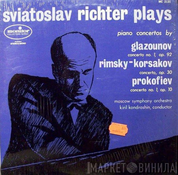  Sviatoslav Richter  - Plays Piano Concertos By Glazounov, Rimsky-Korsakov, Prokofiev