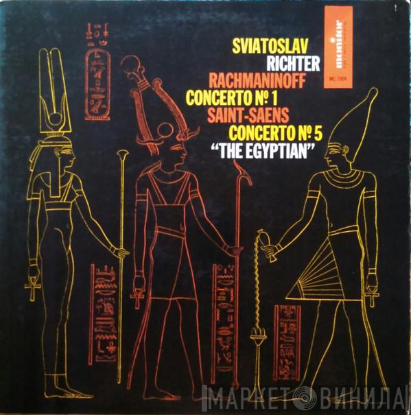 , Sviatoslav Richter , Sergei Vasilyevich Rachmaninoff  Camille Saint-Saëns  - Rachmaninoff Concerto No. 1 -- Saint-Saëns Concerto No. 5