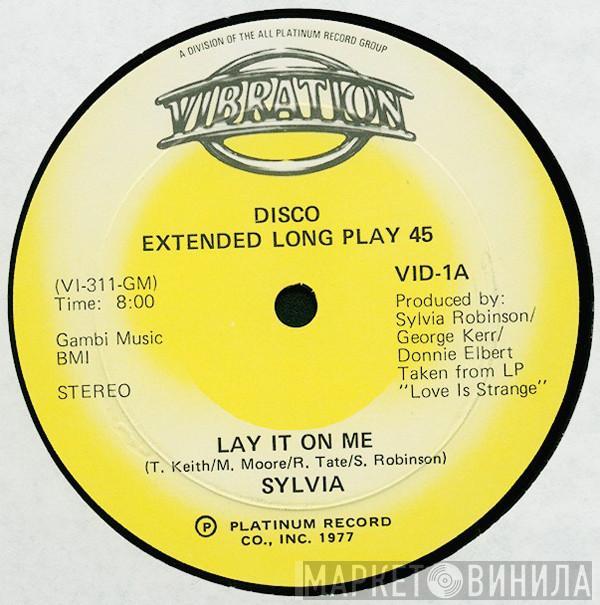 Sylvia Robinson - Lay It On Me / Stop (Boy)
