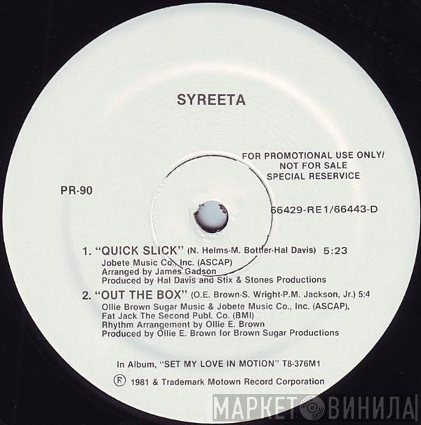 Syreeta - Quick Slick / Out The Box