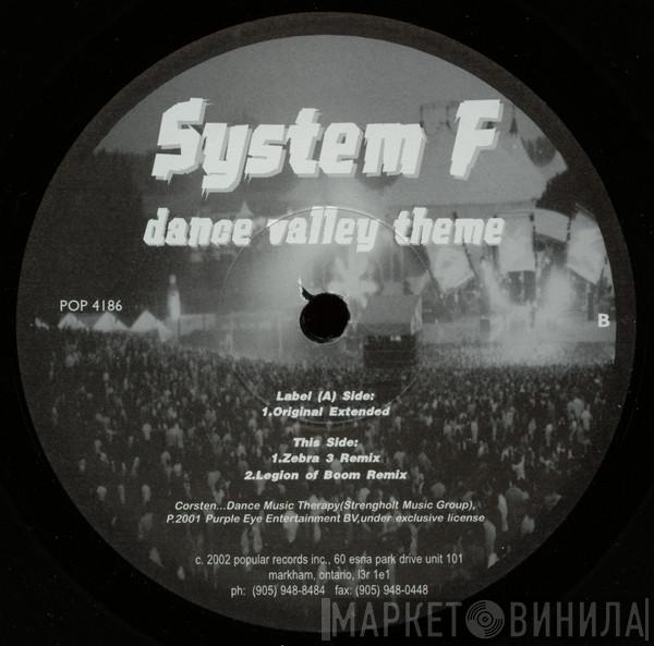  System F  - Dance Valley Theme 2001