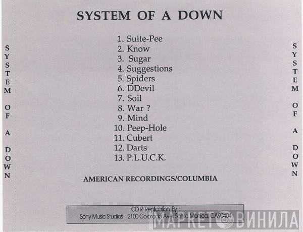  System Of A Down  - System Of A Down