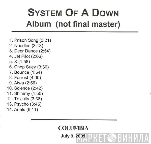  System Of A Down  - Toxicity
