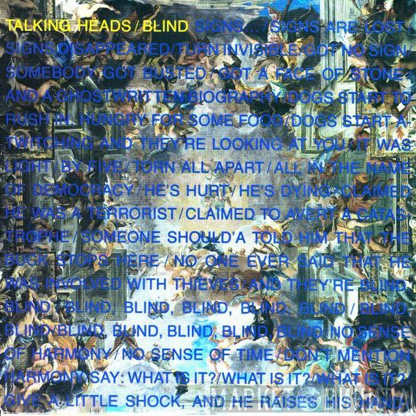  Talking Heads  - Blind