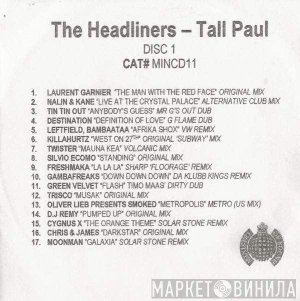  Tall Paul  - The Headliners