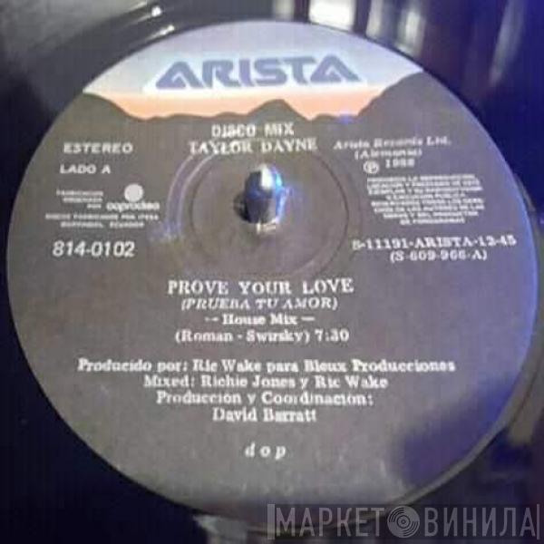 Taylor Dayne  - Prove Your Love = Prueba Tu Amor (House Mix)