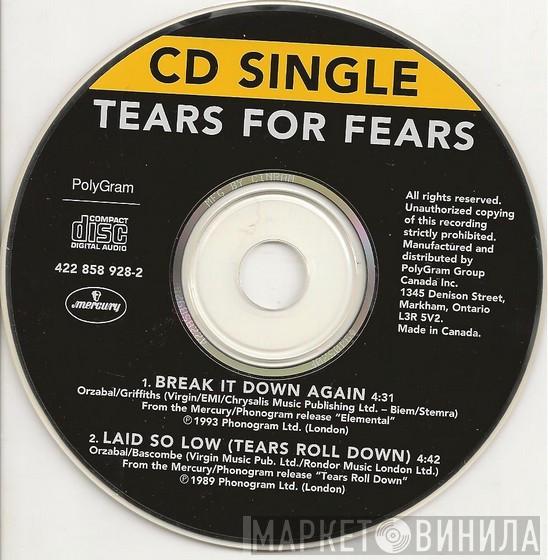  Tears For Fears  - Break It Down Again