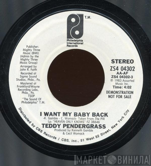 Teddy Pendergrass - I Want My Baby Back
