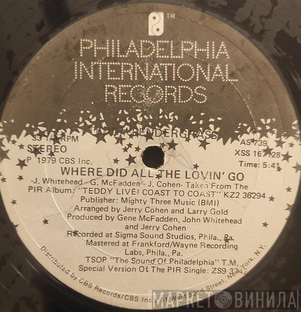  Teddy Pendergrass  - Where Did All The Lovin Go