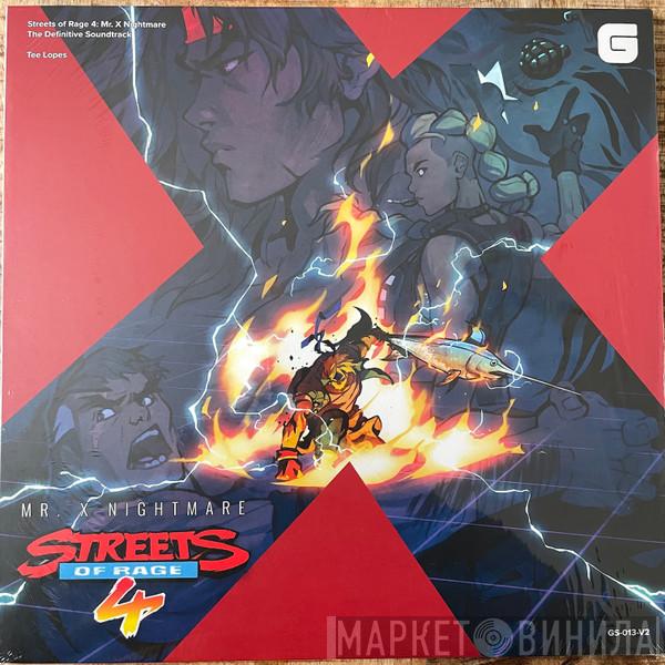 Tee Lopes - Streets Of Rage 4: Mr. X Nightmare The Definitive Soundtrack
